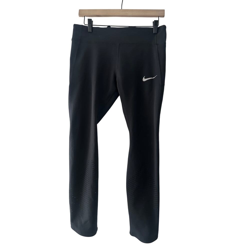 Nike Running Black Leggings, Large